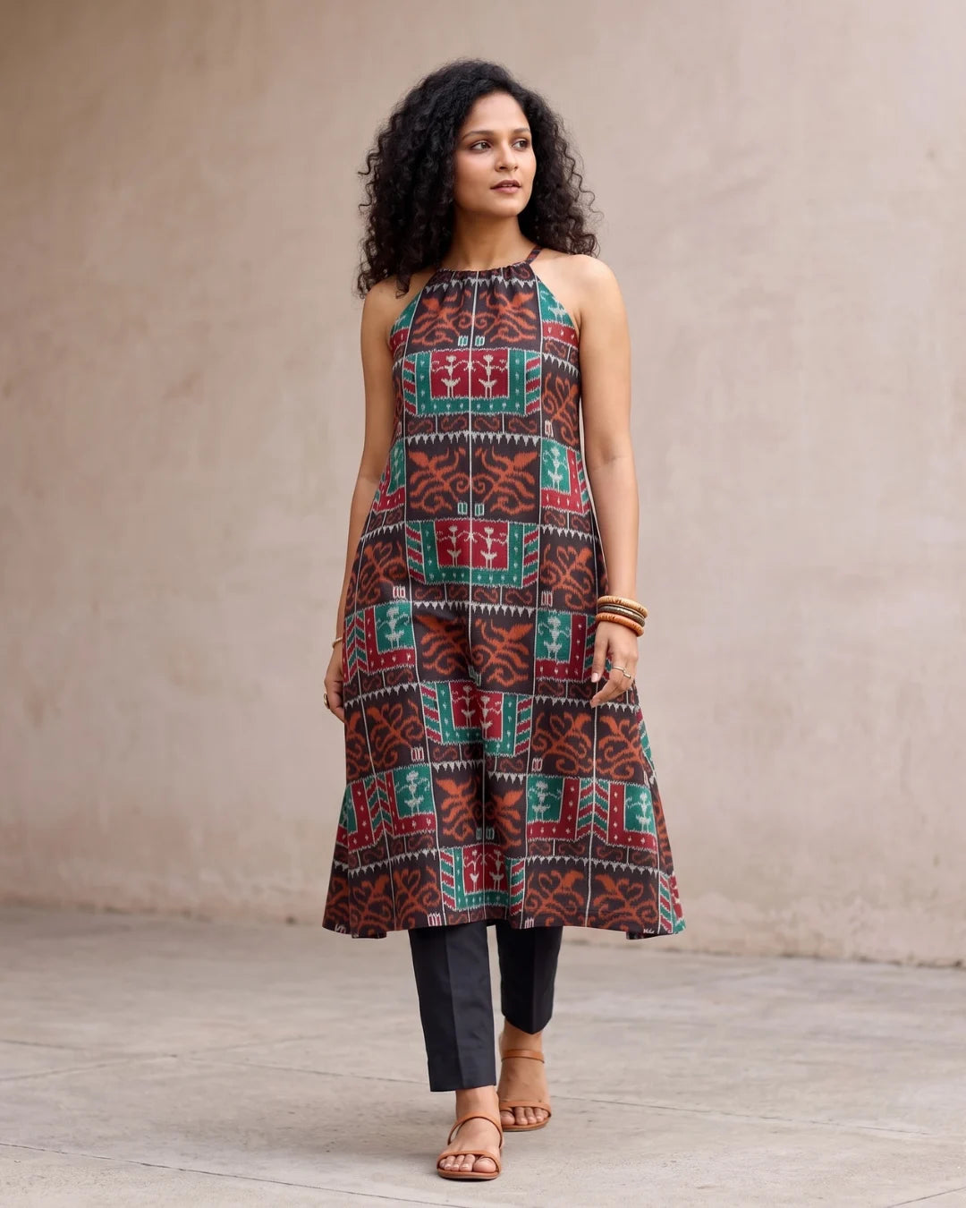 Bhavya Sambalpuri Handloom Dress