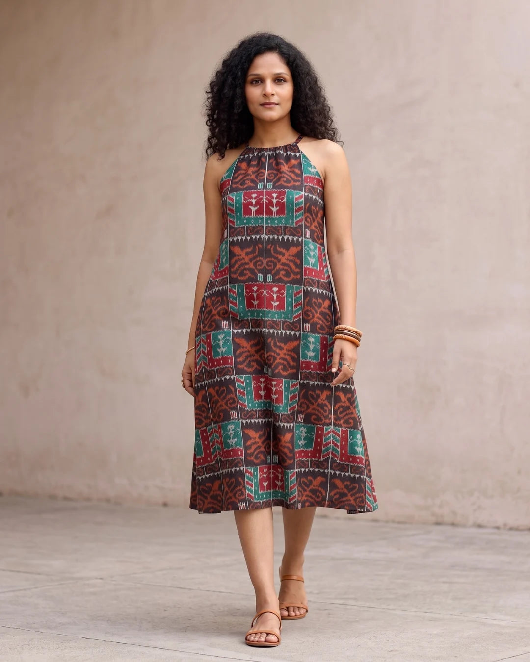Bhavya Sambalpuri Handloom Dress