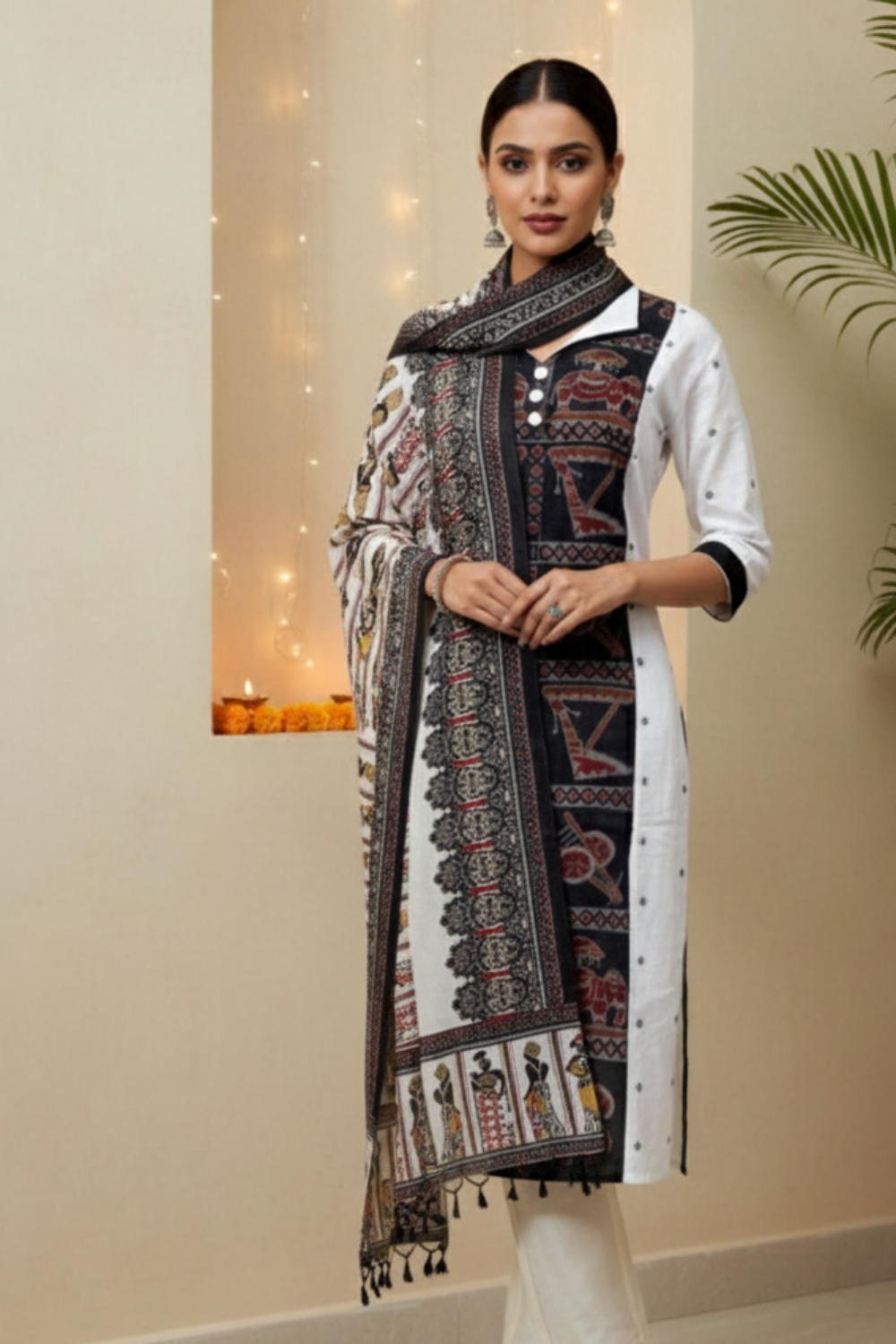Handloom Heritage Art Kurti Set