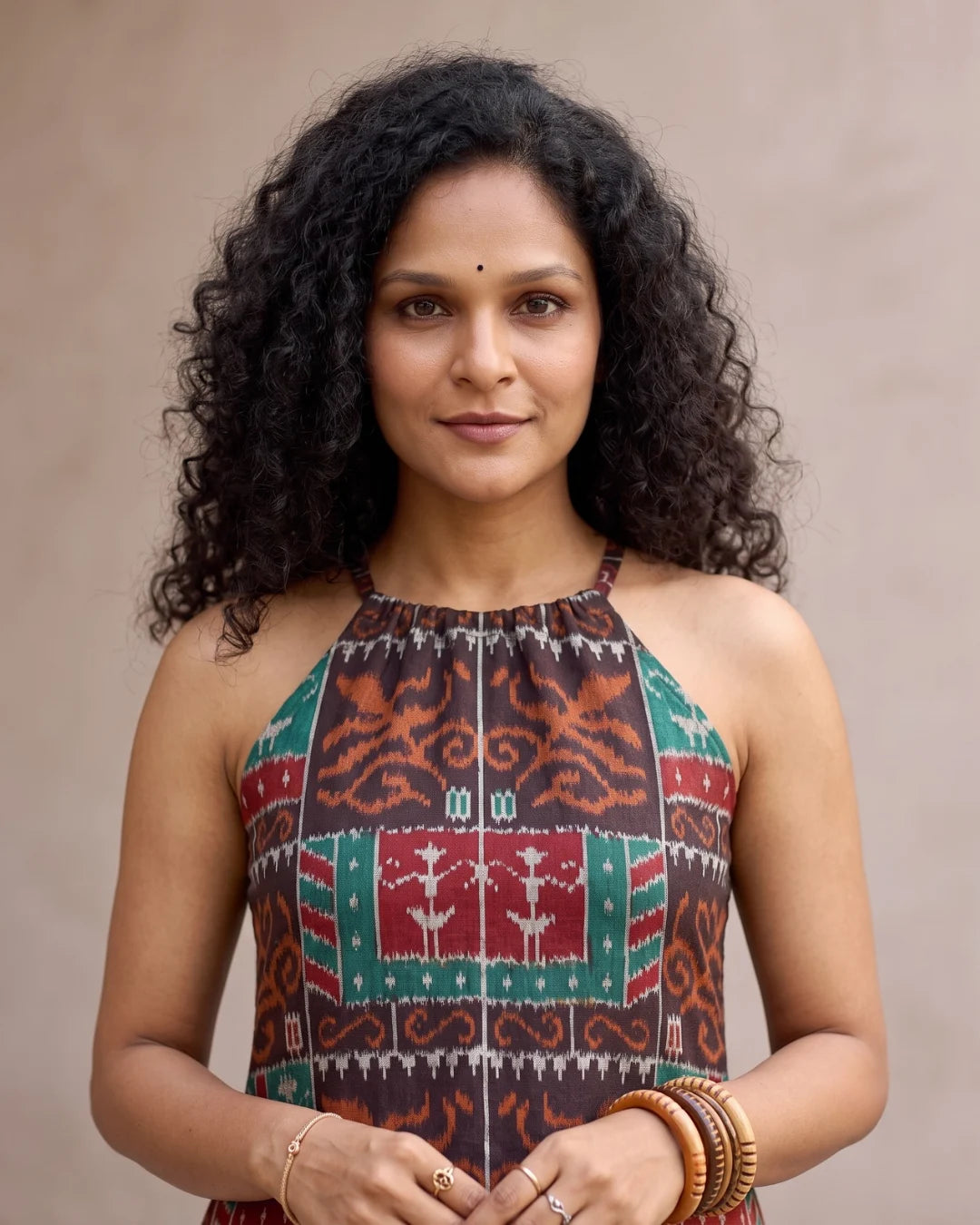 Bhavya Sambalpuri Handloom Dress
